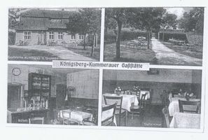 Kummerau Stadtkr. Königsberg, Stadtkreis Königsberg Kummerau Stadtkr. Königsberg, Gaststätte G. Grohnert 