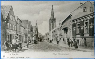Memel, Stadt, Stadtkreis Memel Friedrich-Wilhelm-Straße Memel, Friedrich-Wilhelm-Straße V 