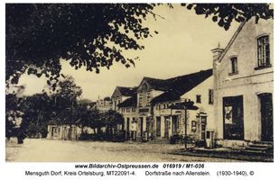 Mensguth Dorf, Kreis Ortelsburg  