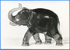 Königsberg (Pr.), Stadtkreis Königsberg Königsberg (Pr.), Bernsteinerzeugnisse, Geschnitzter Elefant 