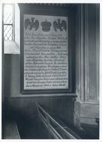 Memel, Stadt, Stadtkreis Memel Memel, Johanneskirche, Gedenktafel 