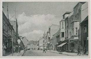 Rastenburg, Stadt, Kreis Rastenburg Königsberger Straße Rastenburg, Hermann-Göring-Straße, davor Königsberger Straße Rastenburg, Königsberger Straße