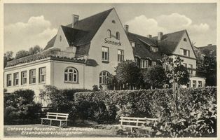 Rauschen Kr. Samland, Kreis Samland Rauschen Kr. Samland,  Haus Sonneck , Eisenbahnererholungsheim 