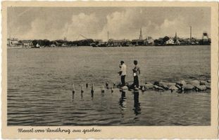 Memel, Stadt, Stadtkreis Memel Memel, Blick von Sandkrug II 