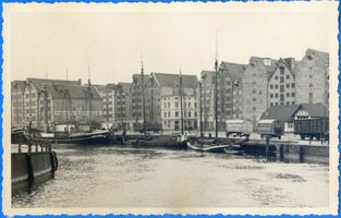 Königsberg (Pr.), Stadtkreis Königsberg Königsberg, Hundegatt, Alte Speicher an der Lastadie IX Königsberg, Pregel