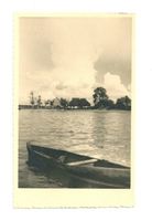 Leisuhnen, Kreis Heiligenbeil Leisuhnen, Hof von Karl Harder, Ansicht vom Frischen Haff Лайзунен, хутор Карла Хардера, вид со стороны Фришес-Хаффа