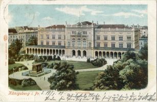 Königsberg (Pr.), Stadtkreis Königsberg Paradeplatz Königsberg (Pr.), Universität XX Königsberg, Universität