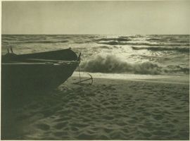  Ostpreußen, Abendstimmung am Ostseestrand II 