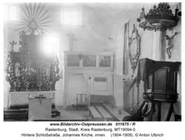 Rastenburg, Stadt, Kreis Rastenburg Hintere Schloßstraße