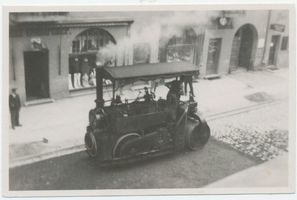 Schloßberg, Kreisstadt, Kreis Schloßberg Pillkallen, Asphaltierarbeiten 