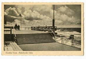Cranz Kr. Samland, Ort, Kreis Samland Cranz Kr. Samland, Aufziehender Sturm 