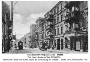 Tilsit, Stadt, Stadtkreis Tilsit Kasernenstraße