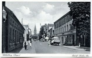 Schloßberg, Kreisstadt, Kreis Schloßberg Adolf-Hitler-Straße (fr. Schirwindter Straße)
