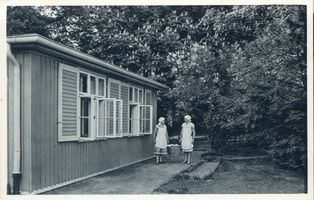 Neuhäuser, Kreis Samland Neuhäuser,  Haus Morgensonne  Erholungsheim V 