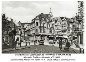 Allenstein, Stadtkreis Allenstein Zeppelinstraße  