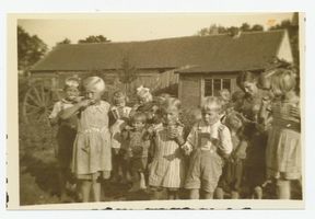 Obrotten, Kreis Samland Obrotten, Reichsarbeitsdienstlager 2/13, der Kindergarten II 