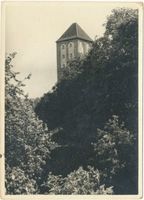 Preußisch Mark Kr. Mohrungen, Kreis Mohrungen Preußisch Mark, Burgturm der Burgruine Пройссиш-Марк, замковая башня руин замка