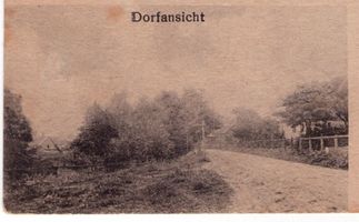 Baarden, Kreis Preußisch Holland Baarden, Dorfansicht Барден, вид деревни