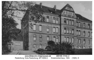Rastenburg, Stadt, Kreis Rastenburg Stiftstraße