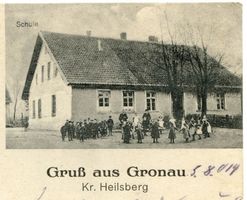 Gronau, Kreis Heilsberg Gronau, Schule 