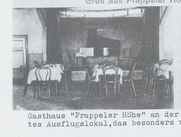 Prappeln, Stadtkreis Königsberg Prappeln, Gasthaus  Prappeler Höhe  Праппельн, трактир «Праппельская возвышенность»