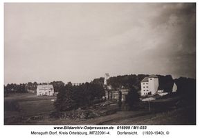 Mensguth Dorf, Kreis Ortelsburg  