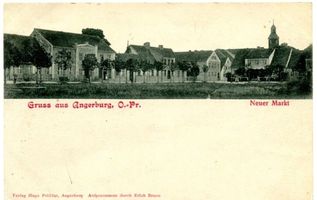 Angerburg Kr. Angerburg, Stadt, Kreis Angerburg Neuer Markt