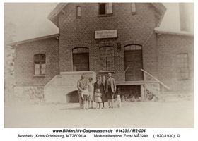 Montwitz, Kreis Ortelsburg 