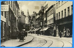 Königsberg (Pr.), Stadtkreis Königsberg Französische Straße Königsberg (Pr.), Französische Straße mit Blick zum Schloß II Königsberg, Schloß