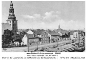 Tilsit, Stadt, Stadtkreis Tilsit Memelstraße