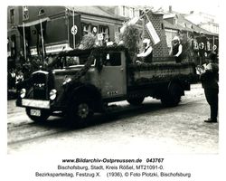 Bischofsburg, Stadt, Kreis Rößel 