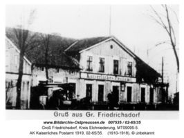 Groß Friedrichsdorf, Kreis Elchniederung 