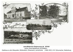 Lahna, Kreis Neidenburg  