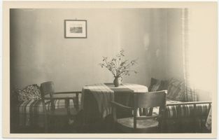 Obrotten, Kreis Samland Obrotten, Reichsarbeitsdienstlager 2/13, Zimmer der Leiterin 