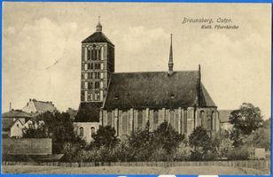 Braunsberg Kr. Braunsberg, Kreis Braunsberg Braunsberg, Ostpr., Kath. Pfarrkirche XIV Braunsberg, Katholische Pfarrkirche (Katharinenkirche)
