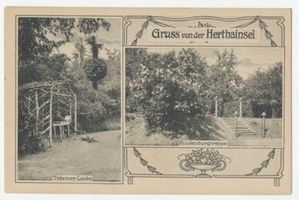  Hertha-Insel, Hindenburgtreppe, Träumerlaube 