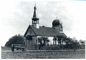 Eckertsdorf, Kreis Sensburg Eckertsdorf, Philipponen-Kirche VII Philipponendorf