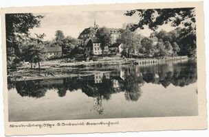 Wartenburg Kr. Allenstein, Stadt, Kreis Allenstein Wartenburg i. Ostpr., St. Antonius-Krankenhaus II Вартенбург (Вост. Пруссия), больница Святого Антония, II