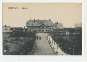Angerburg Kr. Angerburg, Stadt, Kreis Angerburg Bahnhofstraße