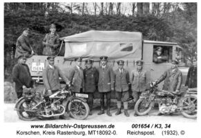 Korschen, Kreis Rastenburg Georgstraße