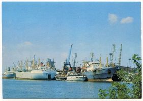 Königsberg (Pr.), Stadtkreis Königsberg Königsberg - Kaliningrad, Hafen III Кёнигсберг - Калининград, порт, III