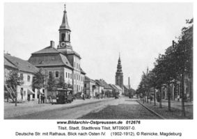 Tilsit, Stadt, Stadtkreis Tilsit Deutsche Straße