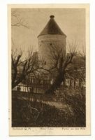 Guttstadt, Kreis Heilsberg Guttstadt, Alter Turm, Partie an der Alle 