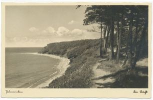 Palmnicken, Kreis Samland Palmnicken, Die Bucht Samländische Steilküste