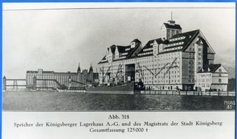 Königsberg (Pr.), Stadtkreis Königsberg Königsberg, Neuer Silospeicher am Hafenbecken 4 X Кёнигсберг, новый силосный склад у 4-го портового бассейна, X