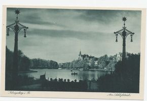 Königsberg (Pr.), Stadtkreis Königsberg Königsberg (Pr.), Partie am Schloßteich XVIII Königsberg, Schloßteich