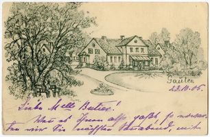 Gauten, Kreis Samland Gauten, Teilansicht Гаутен, частичный вид