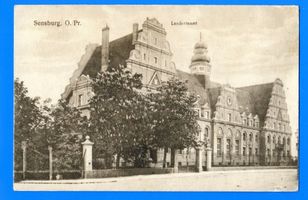 Sensburg, Stadt, Kreis Sensburg Sensburg, Kreishaus (Landratsamt) II Зенсбург, здание районного управления (администрация района), II