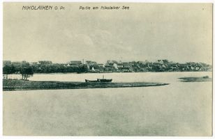 Nikolaiken Kr. Sensburg, Kreis Sensburg Nikolaiken Kr. Sensburg, Partie am Nikolaiker See Николайкен, р-н Зенсбург, место у Николаикского озера