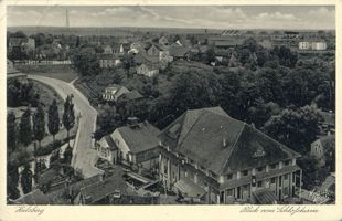Heilsberg Kr. Heilsberg, Stadt, Kreis Heilsberg Heilsberg Kr. Heilsberg, Blick vom Schloßturm 